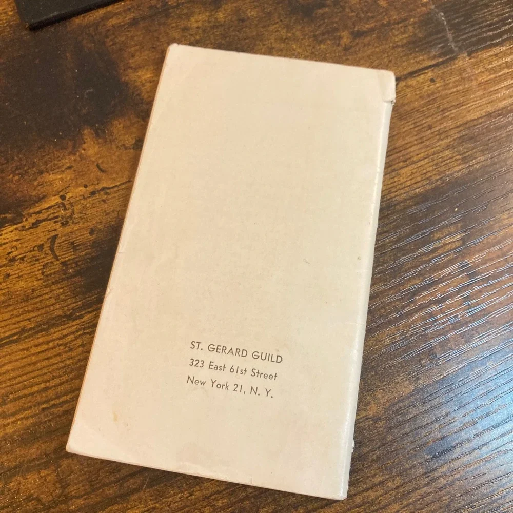 St Gerard Majella Patron of Mothers Catholic Religious Book Vtg 1958 Illustrated
